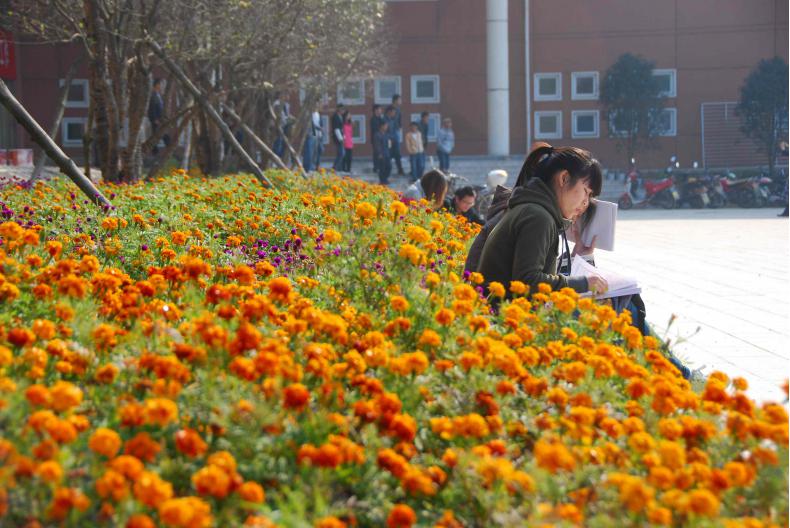 信阳师范学院华锐学院校园风景