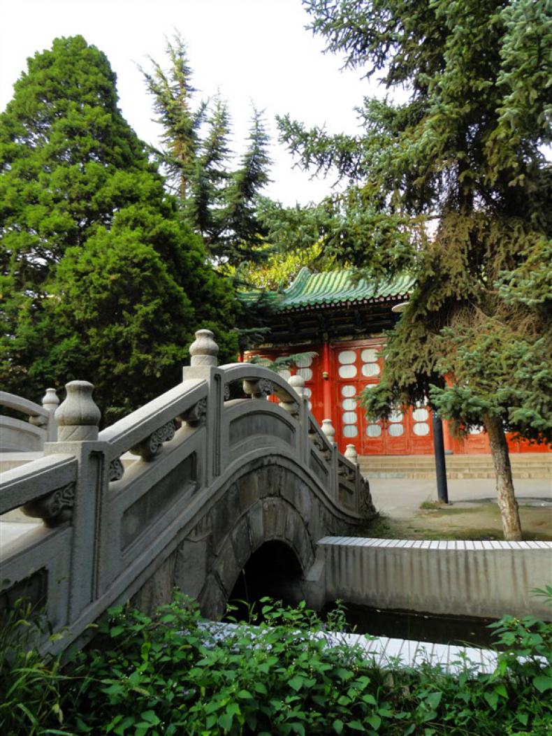 西北民族大学校园风景