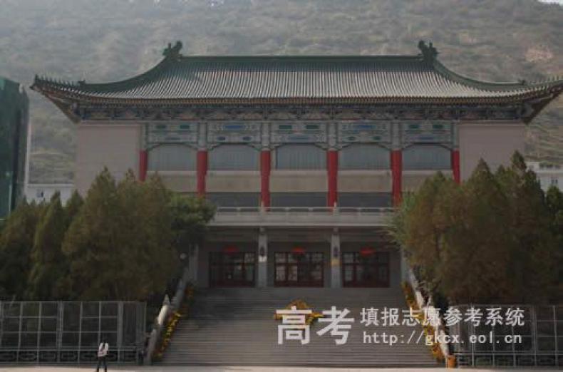 西北民族大学校园风景
