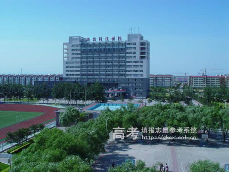 选大学 华北科技学院校园环境  校园风光