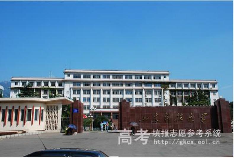 山东科技大学泰山科技学院校园风景