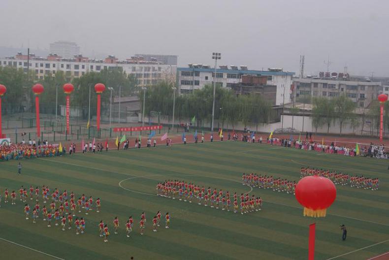 商洛学院校园风景